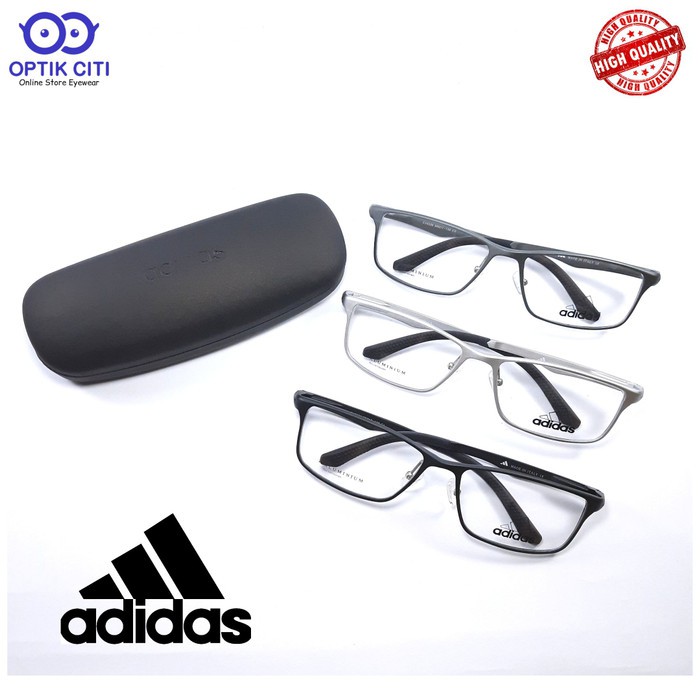 frame kacamata pria adidas alumunium CX6326 Size Besar grade original