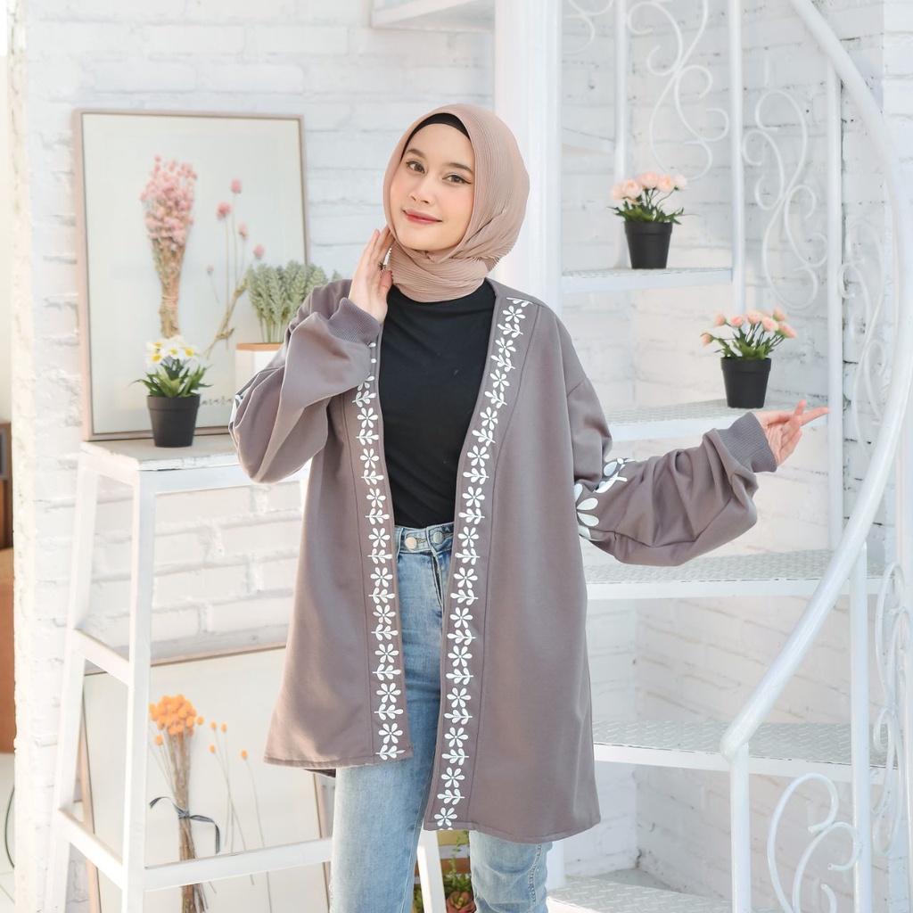 Outer Wanita Terbaru CAPADOCIA CARDY Bahan fleece