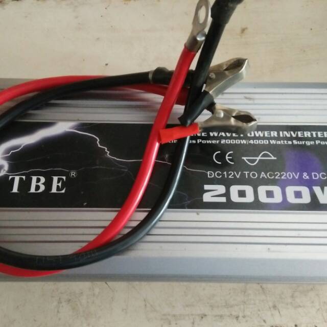Inverter tbe 2000watt pure sine wave