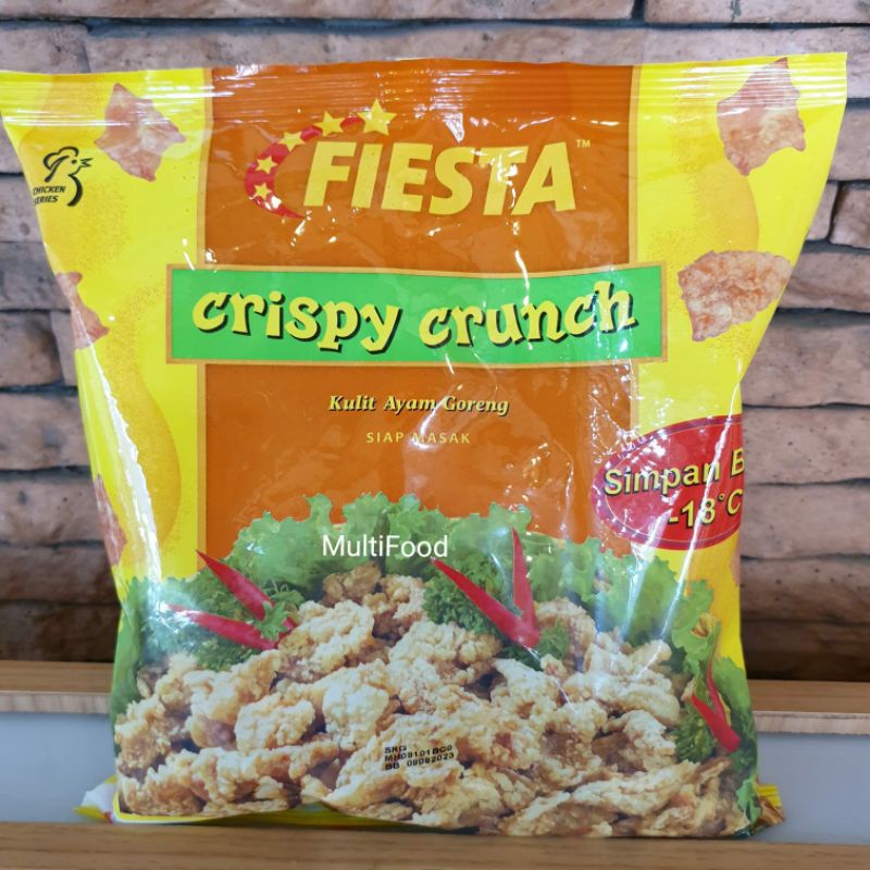 

Crispy crunch fiesta / fiesta crispy crunch / kulit ayam crispy