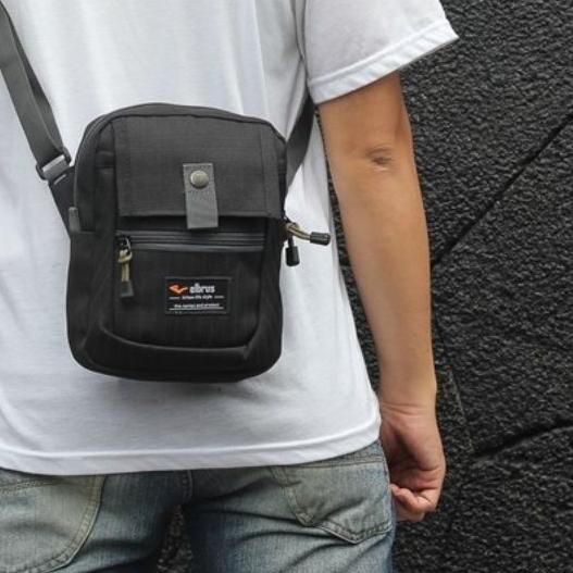 ✰ AUTHENTIC Tas Selempang Slempang Kecil Tas Hp Mini Sling Bag Pria Cowok Distro Murah Keren ➸