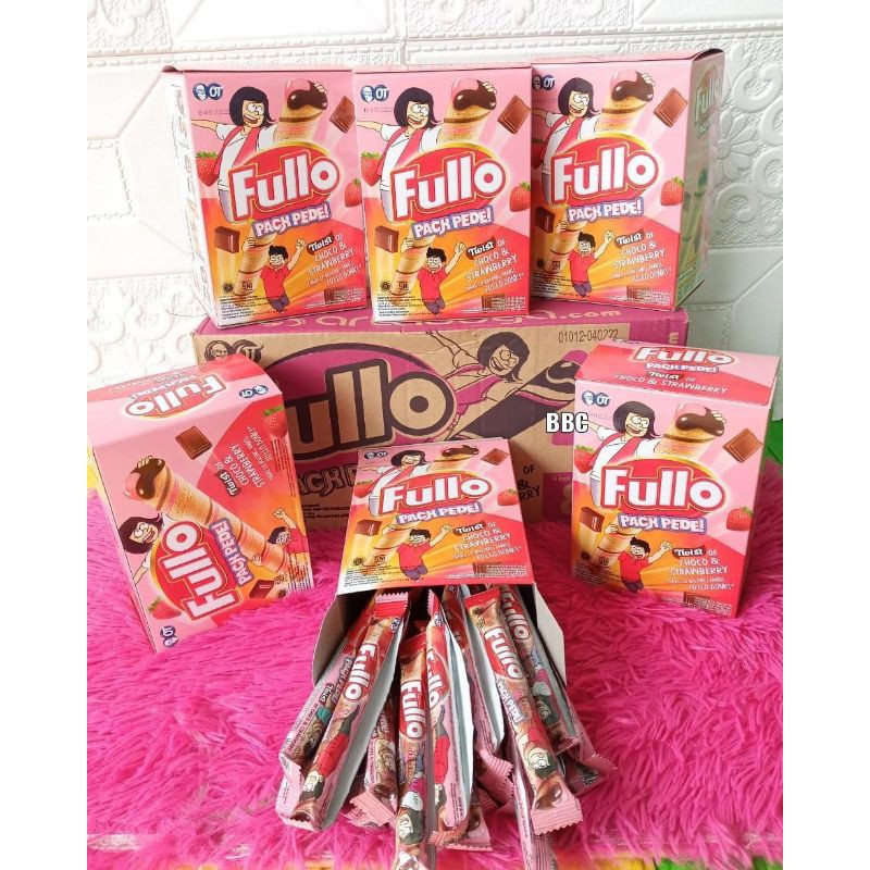 

Fullo Wafer Roll 1 PACK 24 PCS Coklat enak camilan best seller