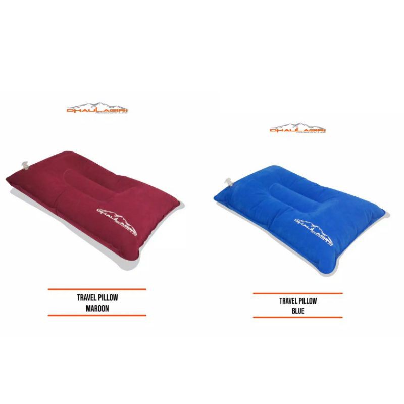 Travel pillow atau bantal tiup camping