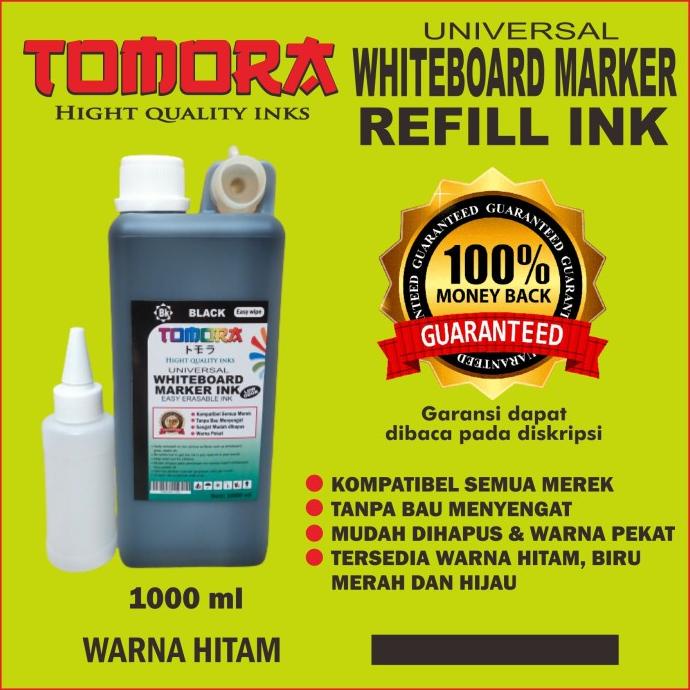 

(COD) Tinta Spidol Whiteboard Tomora 1000 ml (Mudah dihapus) TERJAMIN Kode 1419