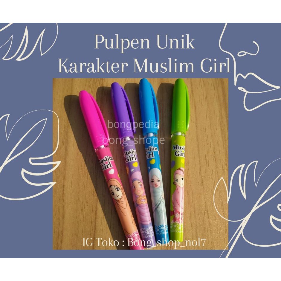 

Pulpen Lucu Karakter Muslim Girl|Pen Unik Karakter Muslim Girl|Pena Muslim Girl