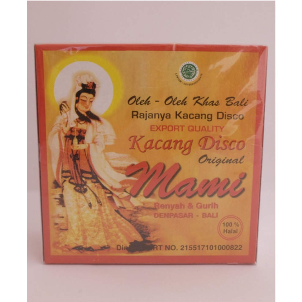 

Paket Bundling 5 Pcs Kacang Disco Mami Kotak 400gr Rasa Original