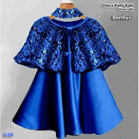 dress kelly/terusan dress fashion anak/terusan dress casual anak bando/dress murah anak/gaun anak