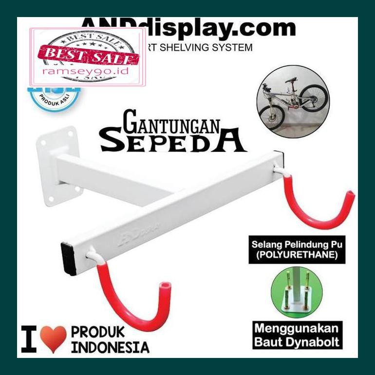 Aksesorizlp Gantungan Sepeda Pth Bike Hanger Rak Sepeda Dinding Anddisplay 594Yt