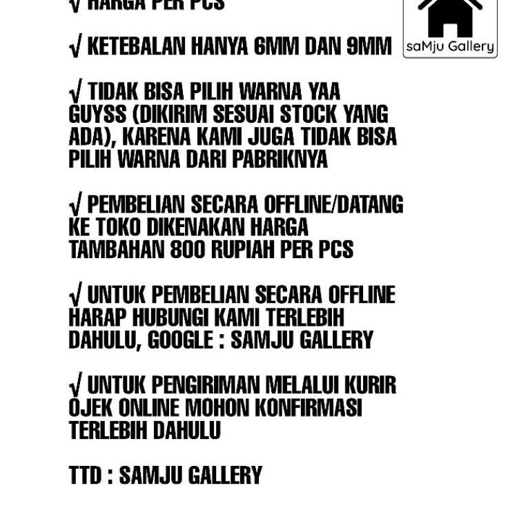 

Diskon KV9Q Papan MDF Premium Tebal 6 mm [20 X 30 CM] ✱ ★★★★