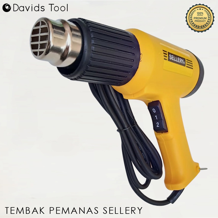 Sellery Hot Air Gun Heat Alat Pemanas Kaca Film