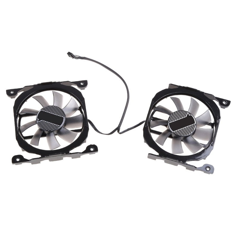 Bt 1pasang L196 8015PWM-4P Untuk DC 12V 0.45A Graphics Card Cooling Fan Untuk Inno3D 260 GTX 750ti GTX660 Gtx750