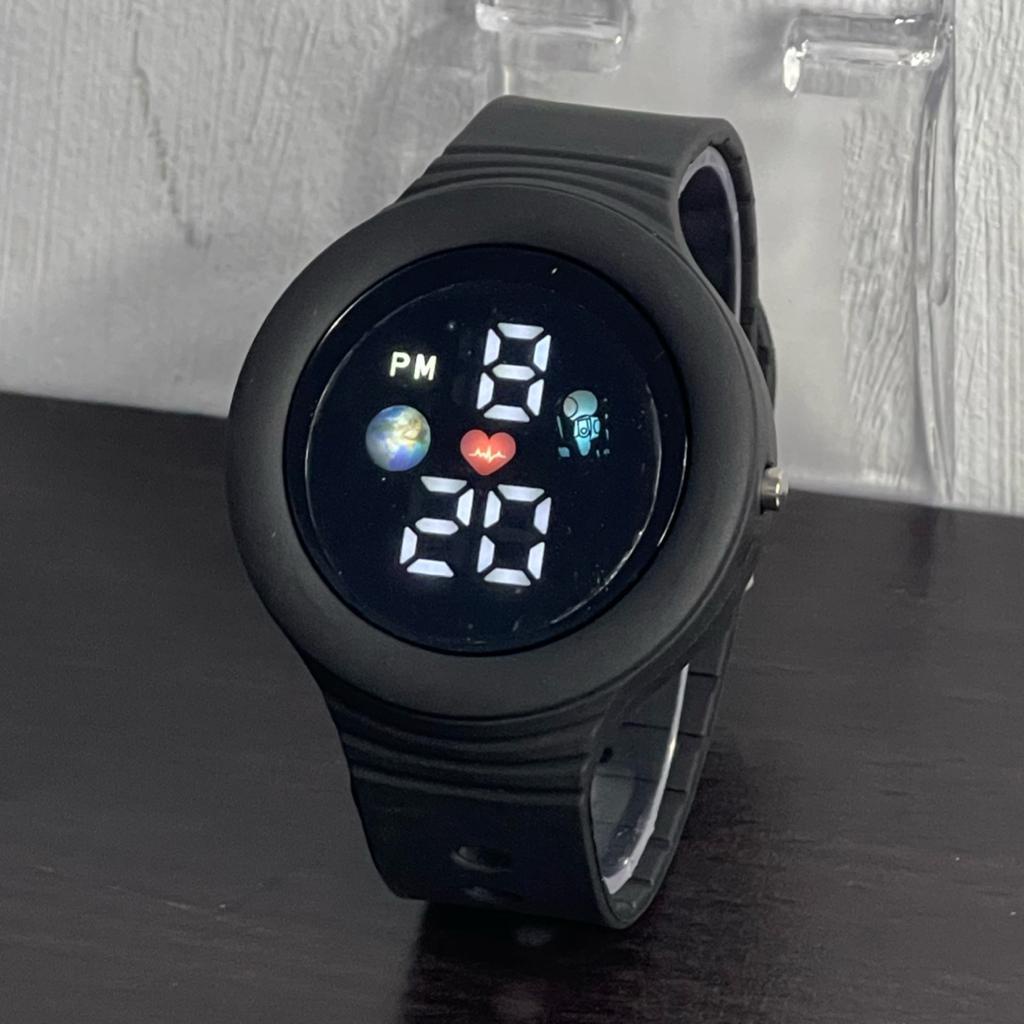 Jam Tangan Wanita Cewek Anak Perempuan Digital LED Anti Air Jumbo LDM12