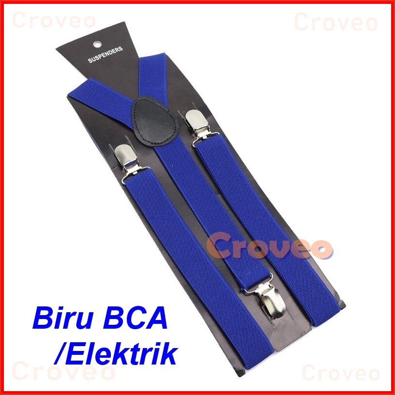 Suspender Bretel Dewasa Pria Wanita Tali Jojon 2,5 Cm Hitam Model Y Garter Ikat Pinggang Grosir Import Elastis Coklat Merah Biru Dasi Kupu Pesta Wisuda Aksesoris Pengantin Wedding Bowtie Murah Ospek Pernikahan Inch set Paket anak sabuk x Gasper Fit XL