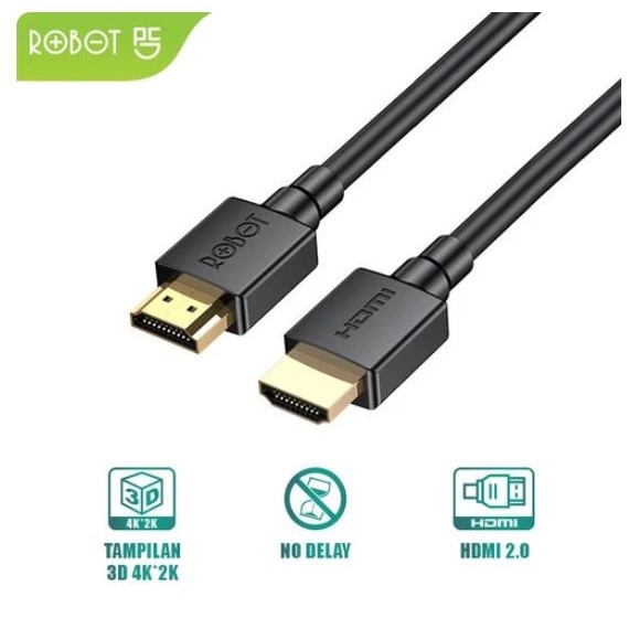 Robot HDMI Cable High Definition 4K Ultra HD RFH01/RFH02/RFH03