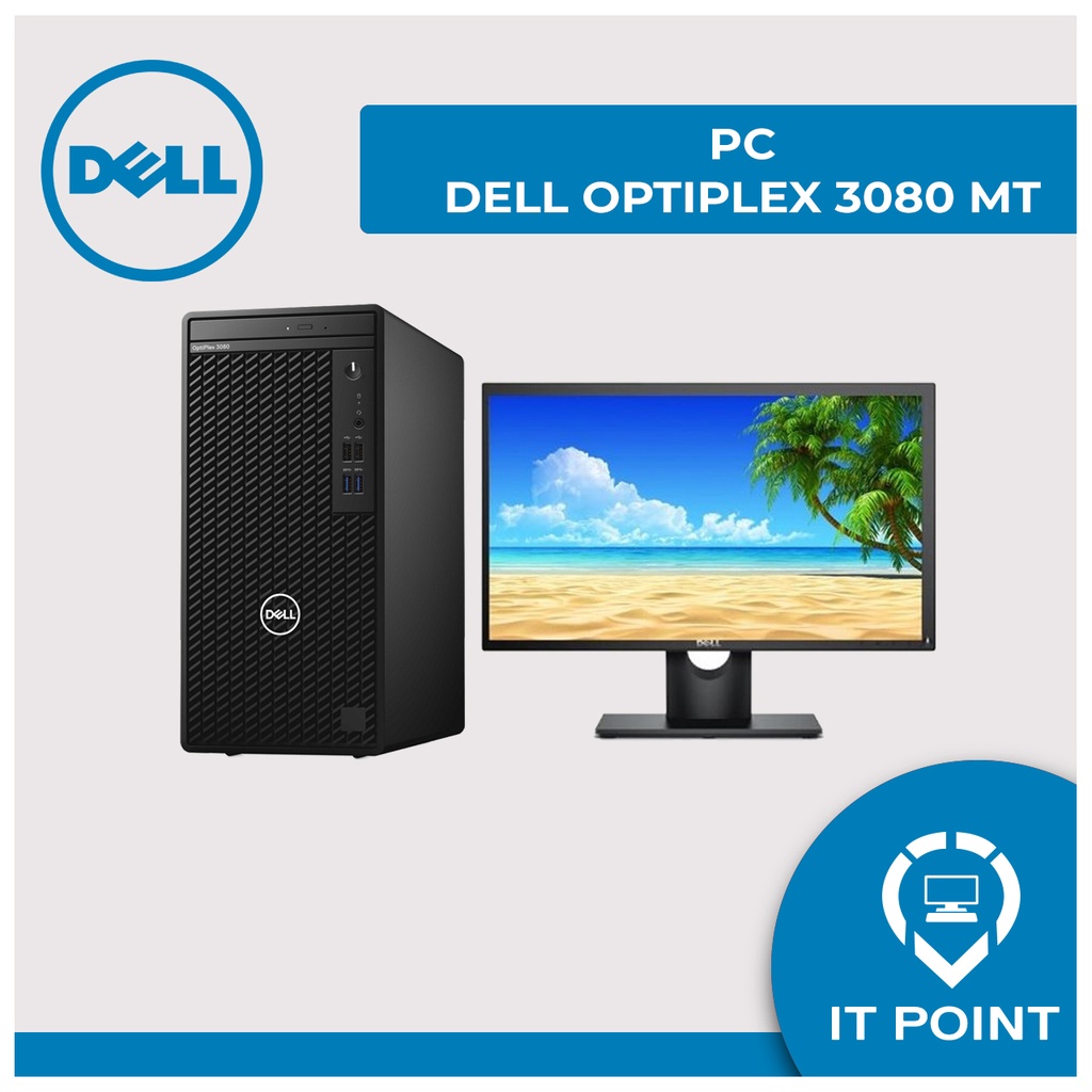 PC DELL OPTIPLEX 3080MT - CORE i3