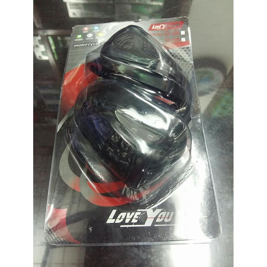 Lampu Sen Model Tempel Oval   Sein Samping Bohlam Motor