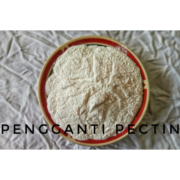 

Tepung Pengental pengganti Pektin Pectin untuk Puding Selai Jam Oles 500 gr