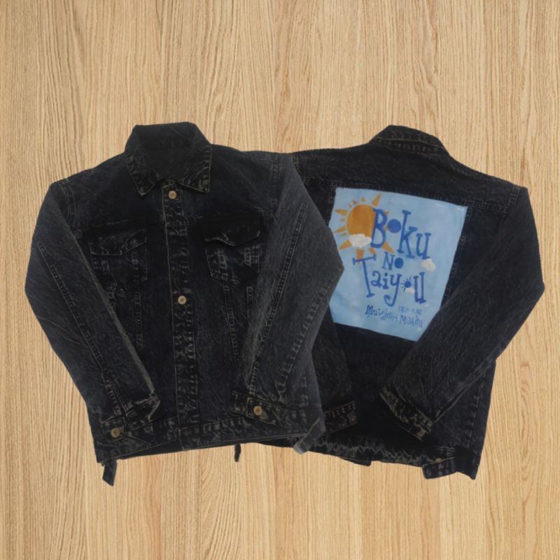 Jaket Jeans custom Boku No Taiyou