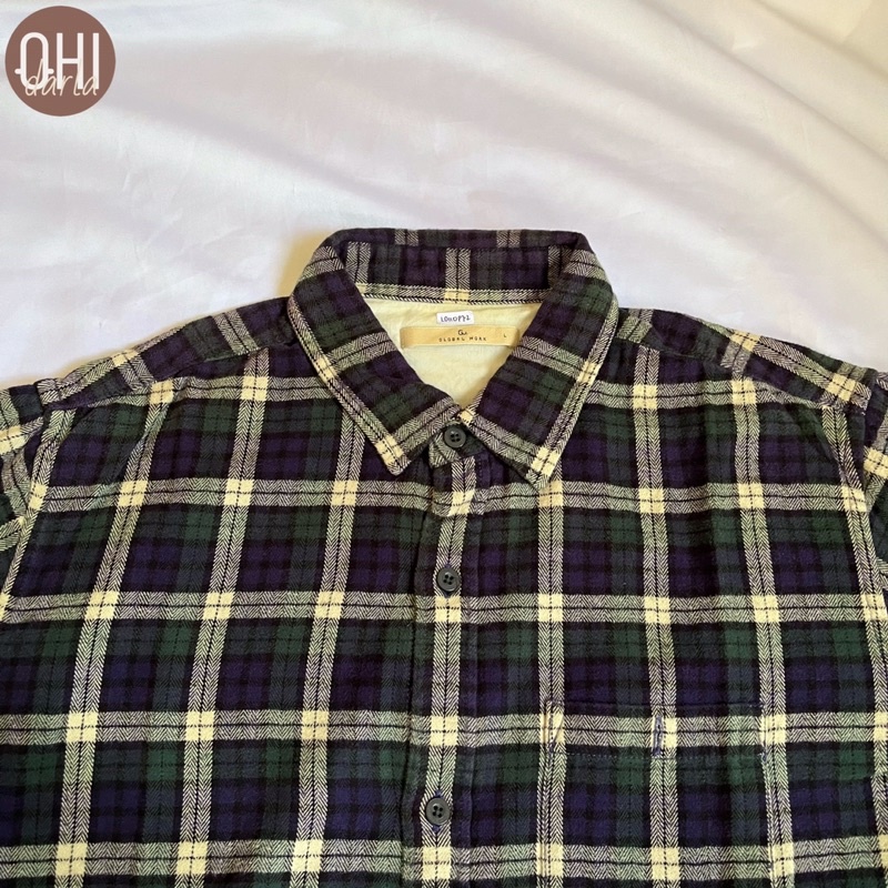 Gl*bal work authentic vintage flanel shirt