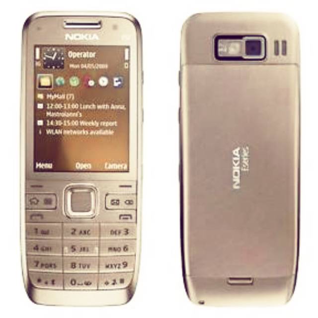 Nokia E52 stainless body