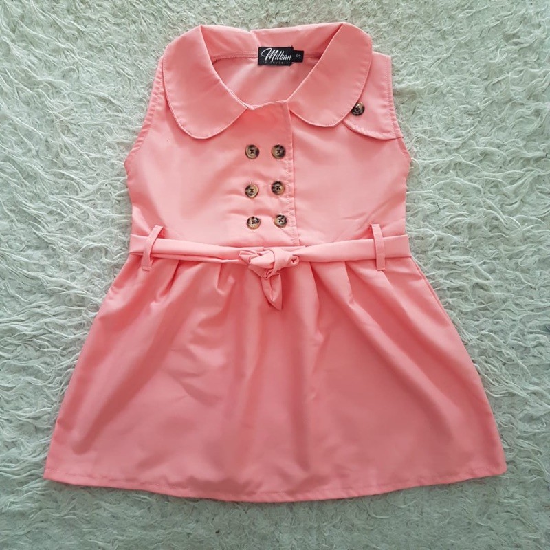 Baju Bayi Joana Button Dress