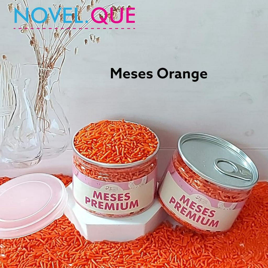 

Can Meses Orange Butiran Coklat Sprinkle Topping Kue Donut Bolu Kualitas Premium