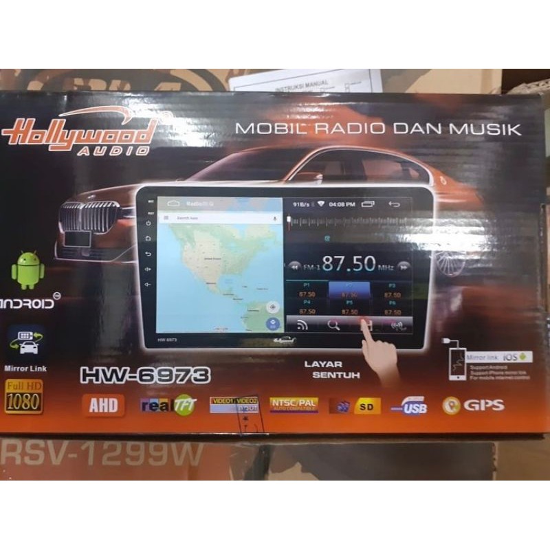 Hollywood Audio Head Unit HW-6973(Android)