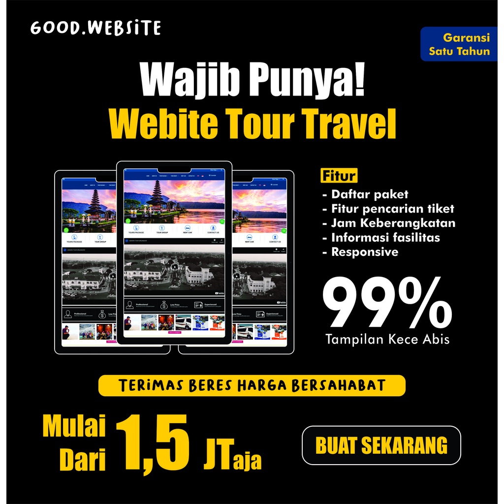 Website Tour Travel Basic