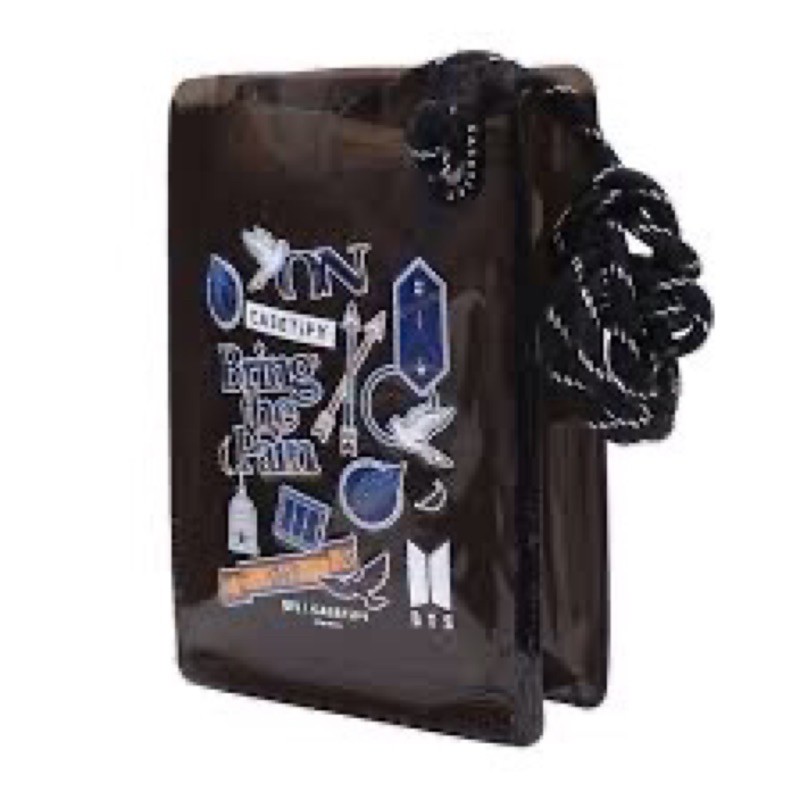 READY STOCK OFFICIAL BTS - SLING ON BAG CASETIFY [BLACK]