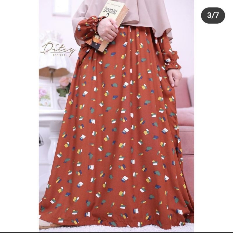 Ditsy Paint Brown Size L