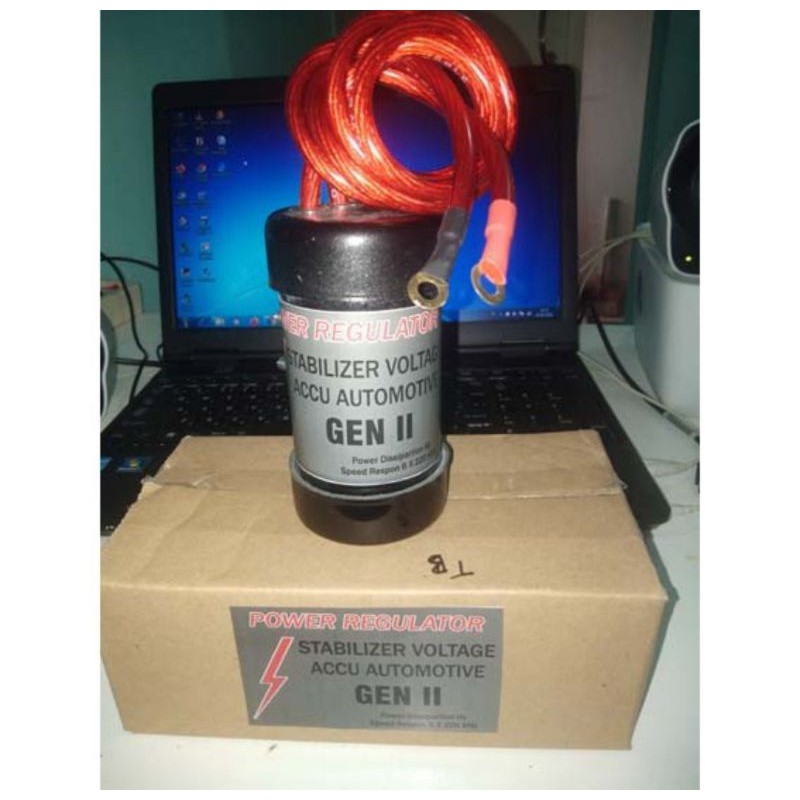 REGULATOR II  GEN 2 STABILIZER TABUNG TUBRO DENCY POWER REGULATOR AKI MOBIL TB 2 TB II