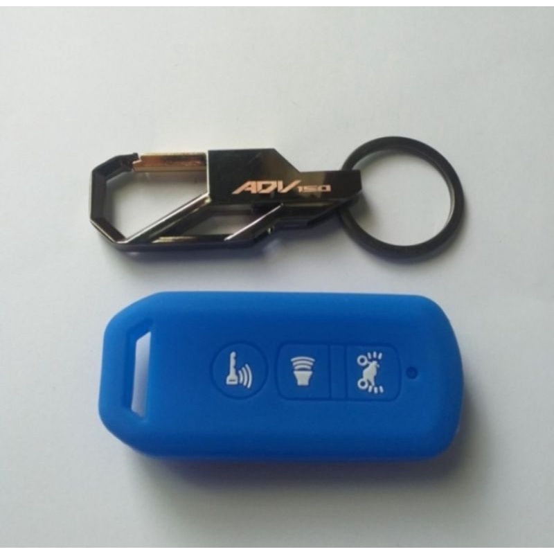 gantungan kunci dan silikon sarung remote Honda ADV 150-2