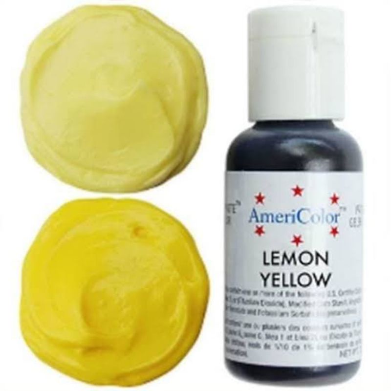 

Americolor Softgel Paste Lemon Yellow pewarna kuning lemon