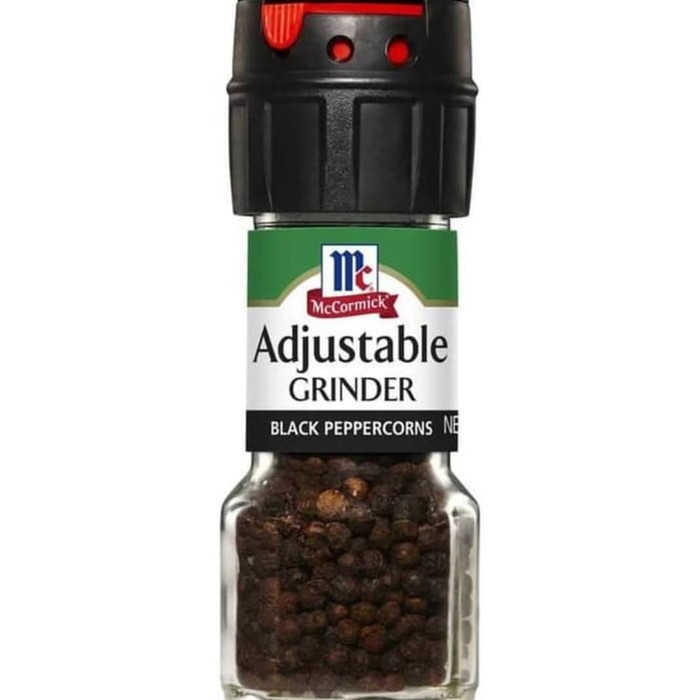 

MC Cormick Black Peppercorn Grinder 35 gr