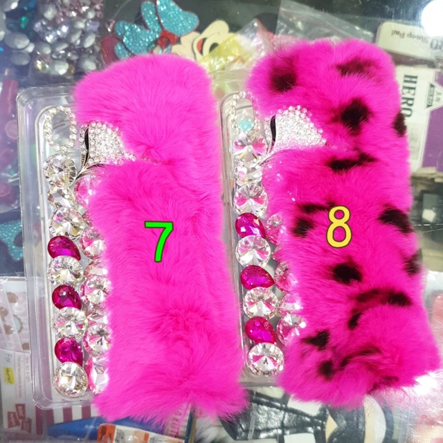 [ Sale  ] MOTIF RANDOM Case Bulu fluffy fox Oppo F1plus