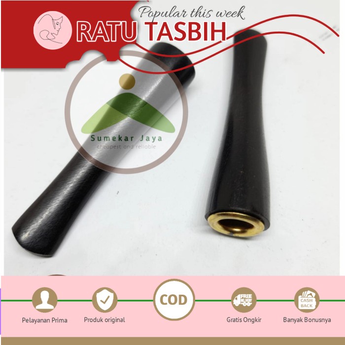 PIPA ROKOK KAYU KELOR HITAM