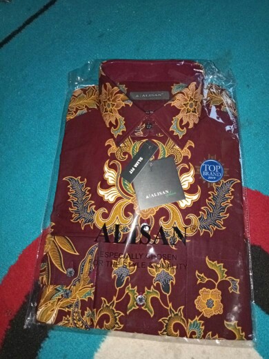 Kemeja Batik Panjang Alisan Slimfit 00153