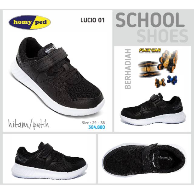Homyped Lucio01 Sepatu Sekolah Anak