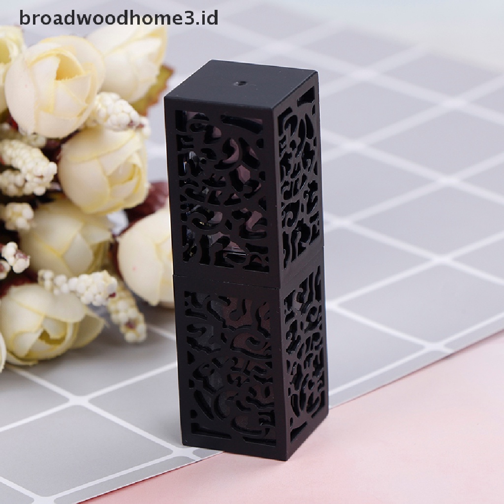 Tabung Kosong Warna Hitam Model hollow Untuk Lipstik