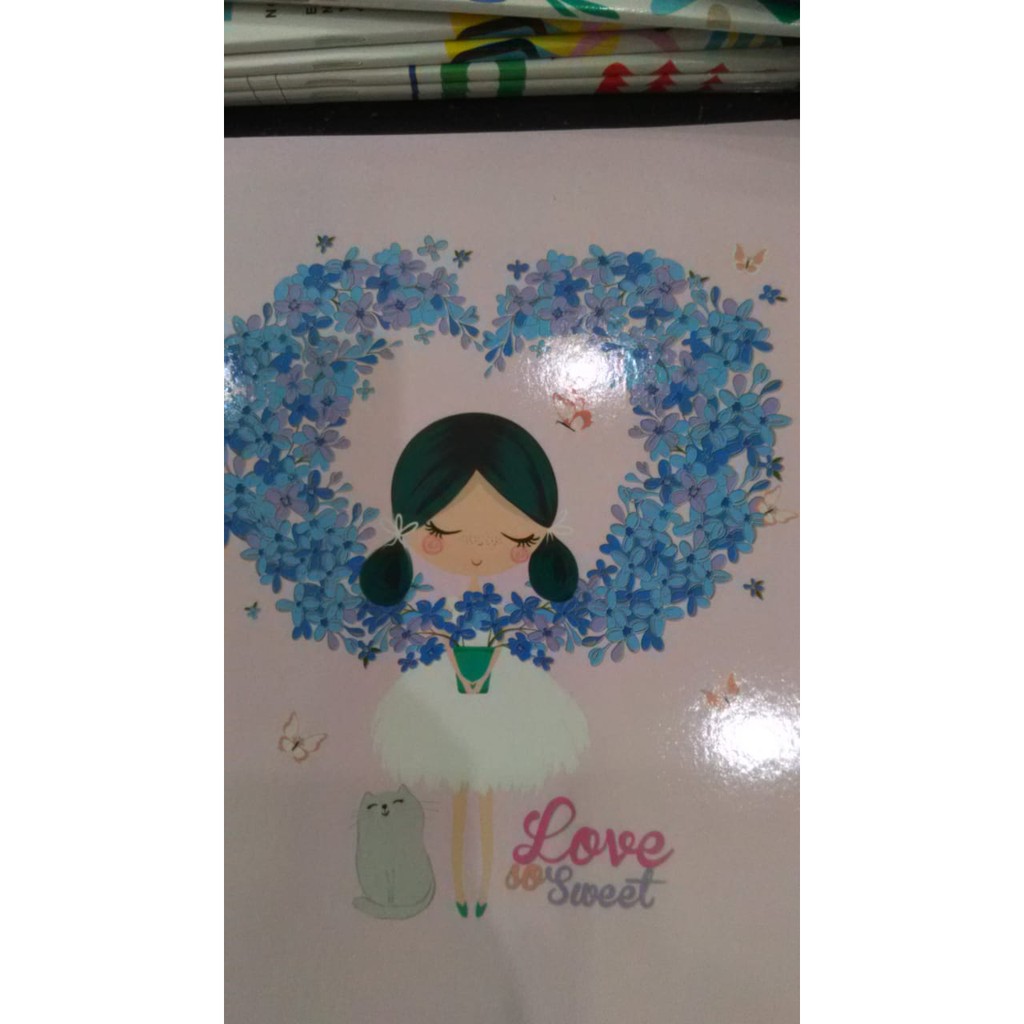 BUKU TULIS BOXY LOCOMOTIF 42 LEMBAR CAMPUS WARNA MOTIF BERGARIS LUSIN ECER GROSIR EXPO NOTEBOOK-Girl 2