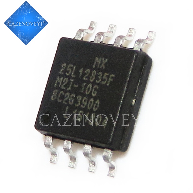 5pcs / lot Sparepart Komponen Elektronik Chip MX25L12835FM2I-10G 25L12835FM2I-10G MX25L12835FM2I Mx25L12835Fm2L-12835F SOP-10L-12835F