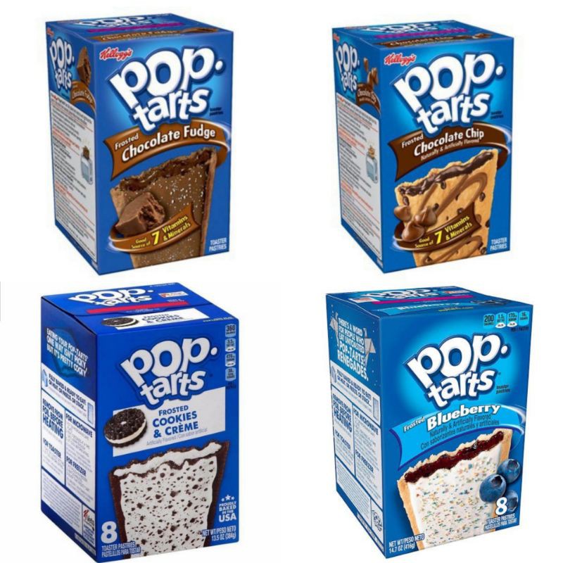 

Kellogg's POP TARTS Toaster Pastries 384gr (8pc)