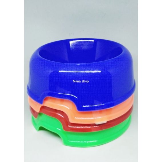 tempat makan plastik anjing kucing pet food dispenser pet bowl hewan