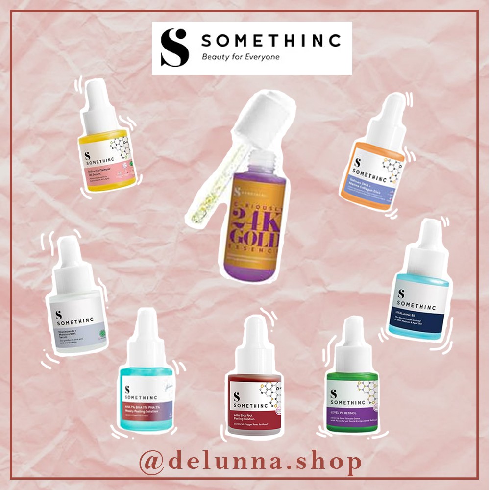 SOMETHINC NIACINAMIDE + MOISTURE BEET / HYALuronic B5 Serum/AHA BHA PHA Peeling Solution SERUM 20ml