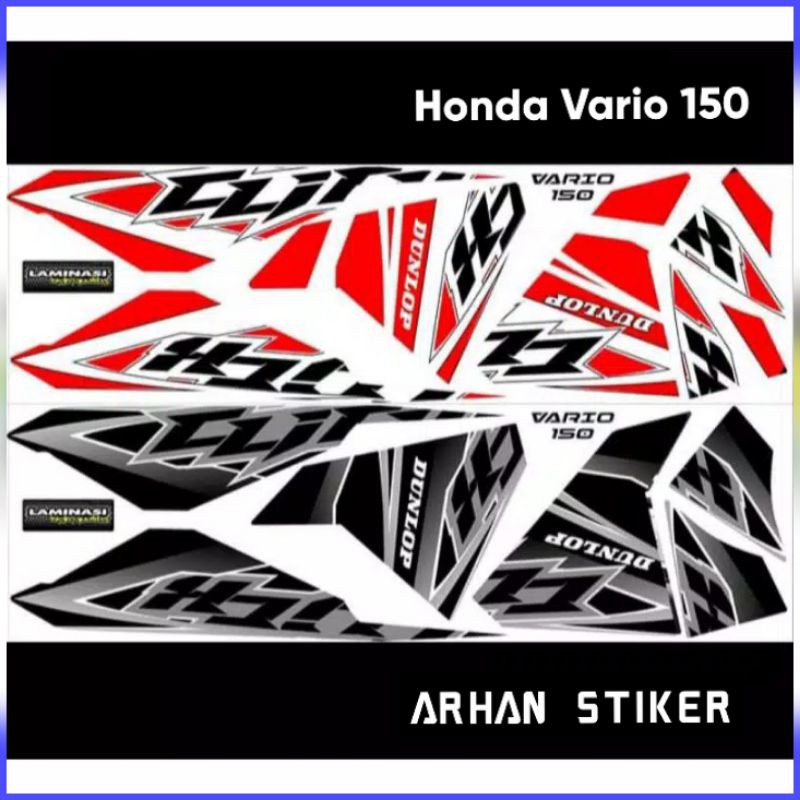 JUAL STIKER VARIO 150 OLD / LAMA LIST BODY STRIPING VARIASI MOTOR