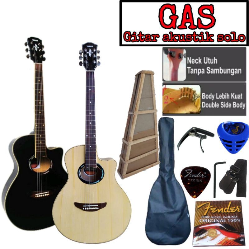 Gitar Akustik Nek utuh