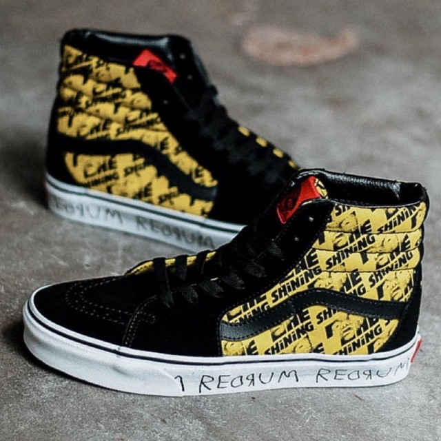 VANS SK8-HI X HOUSE OF TERROR “THE SHINING” CLASSIC ORIGINAL 100%