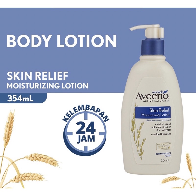 Aveeno Skin Relief Moisturizing Lotion 354 ml Lotion Pelembab untuk kulit sensitif