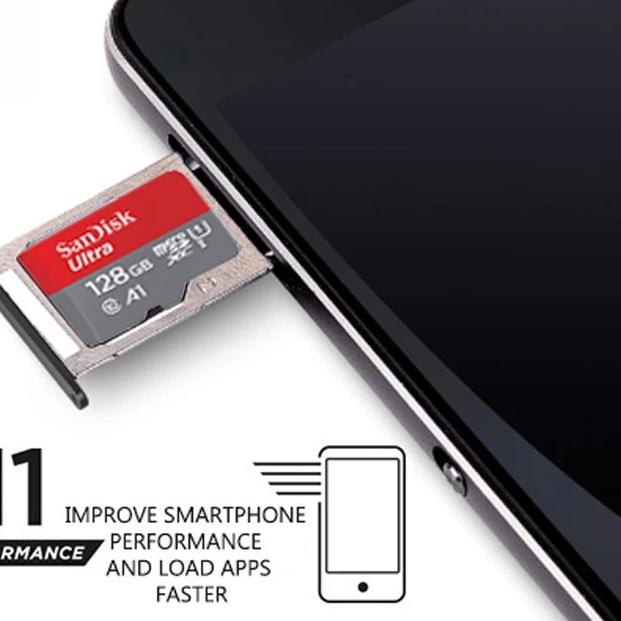 ▼ Memory Card 64GB CLASS 10 100Mbps MicroSD Kartu Memori sd card Free AdapteR ◊