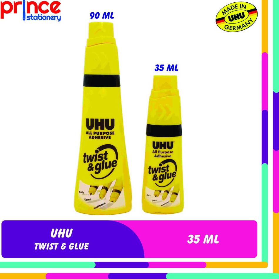 

Berkualitas! LEM UHU ALL PURPOSE TWIST & GLUE 35 ML .,